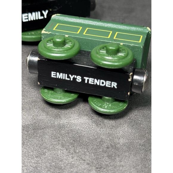 Thomas & Friends Train Wooden Railway 2003 Emily & Tender - Picture 7 of 7